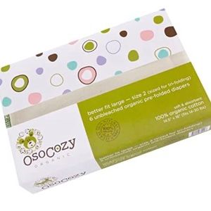 OsoCozy Large pre-fold. New.